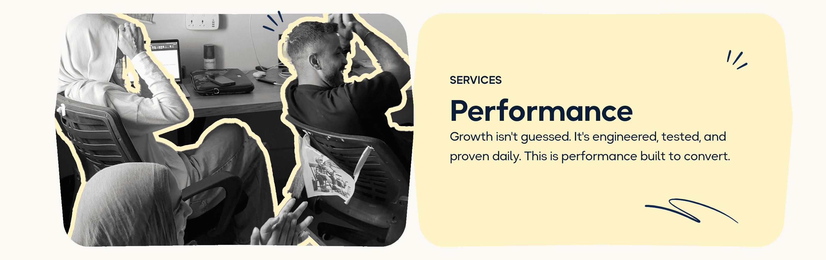 Growth isn't guessed. It's engineered, tested, and proven daily — this is performance built to convert.